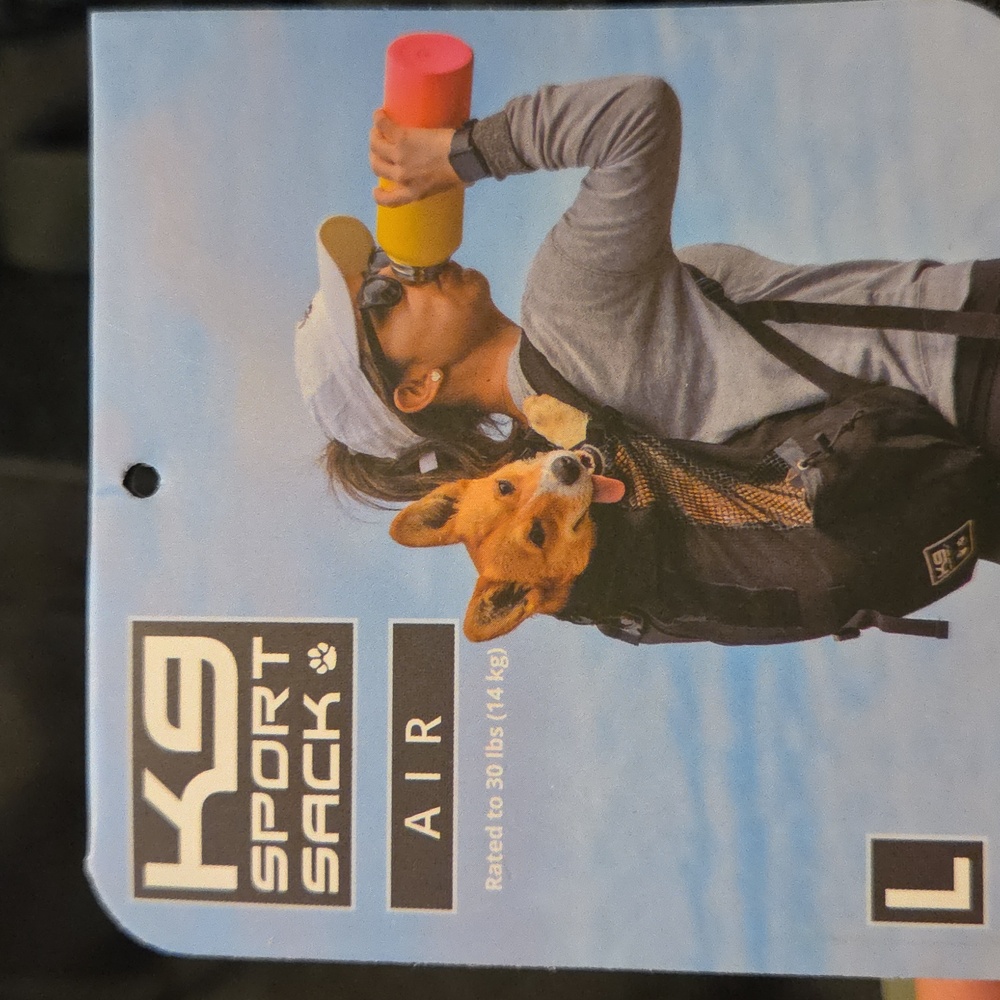 K9 Sport Sack Black Backpack